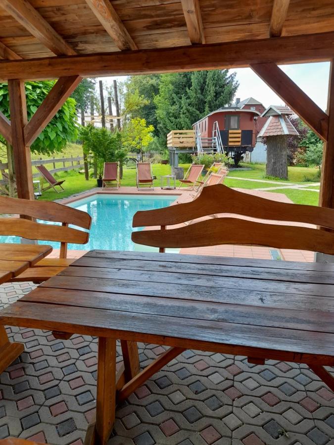 Ferienwohnungen Im Vogtland Heinsdorfergrund Luaran gambar