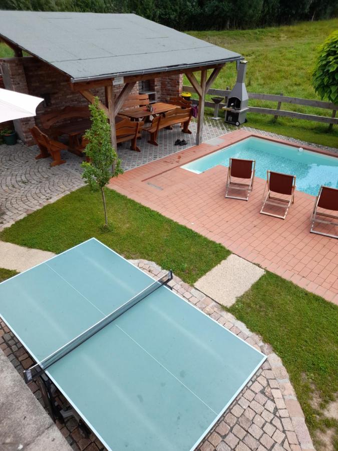 Ferienwohnungen Im Vogtland Heinsdorfergrund Luaran gambar