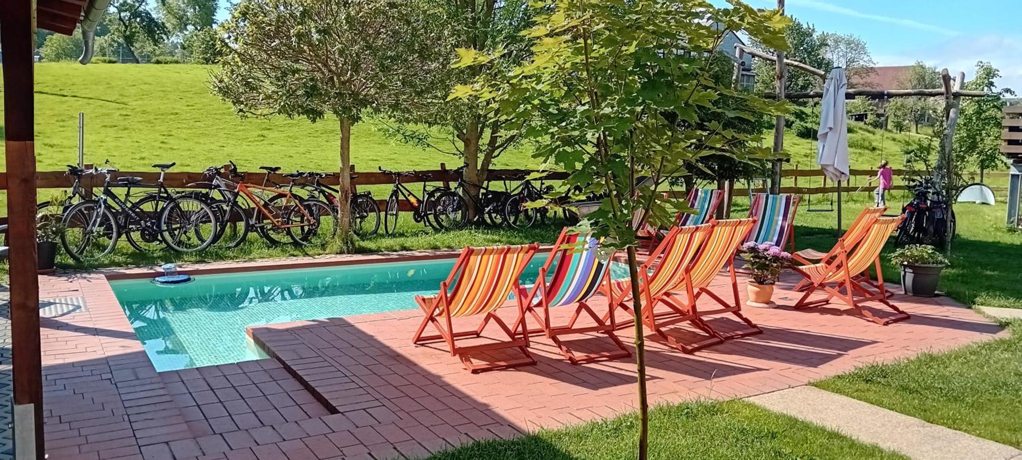 Ferienwohnungen Im Vogtland Heinsdorfergrund Luaran gambar